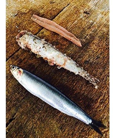 Rezumar Cantabrian Anchovy Fillets in Olive Oil - 520g | Premium Anchoas Etiqueta Roja for Gourmet Cuisine - Buy Online on SooperMarket.com