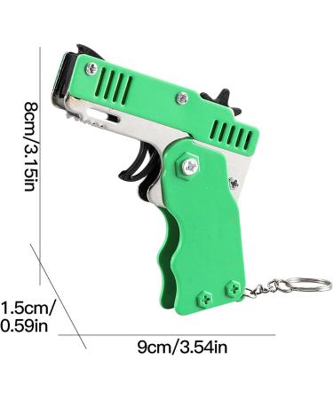 Pimelu Cool Rubber Band Christmas Keychain - Green Key Chain for Women, Men, Girls & Boys - Buy Online on SooperMarket.com