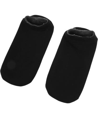 2 Pairs Deep Moisturizing Gel Socks for Rough Cracked and Dry Skin Gel Lined Foot Moisturizing Socks Black - Buy Online on SooperMarket.com