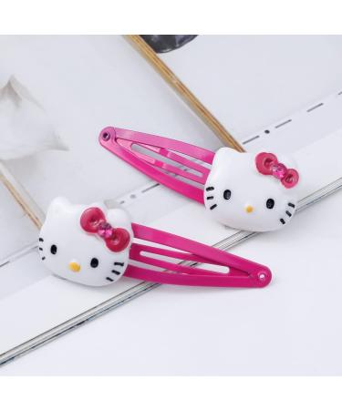 Kawaii Kitty Hair Clips Set - 4pcs Cat Hair Accessories for Girls | HC-4pcs Kitty - Buy Online on SooperMarket.com