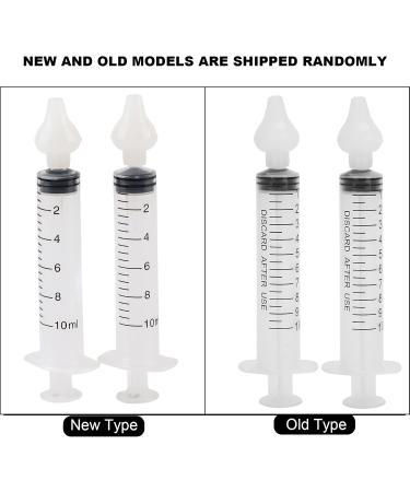2Pcs 10ml Baby Nasal Irrigator Infant Nose Cleaner Nose Cleaner Rinsing Device for Gentle Nasal Care - Buy Online on SooperMarket.com