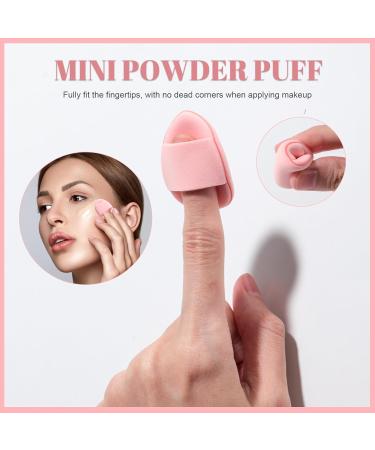 BS-MALL Powder Puff & Mini Makeup Sponge Set - 12 Pink Blush & Concealer Applicators - Perfect for Flawless Makeup - Buy Online on SooperMarket.com
