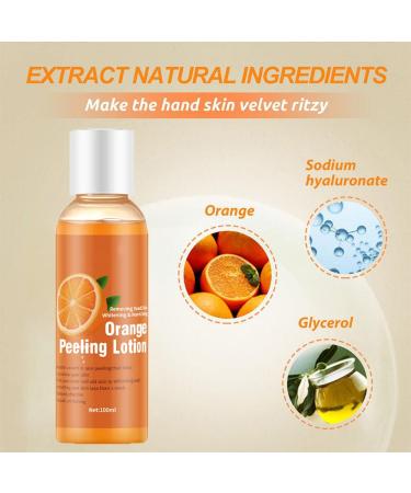 Korean Orange Peel Lotion- Whitening Peel Gel Dead Skin Remover Exfoliator (1 Bottle) - Buy Online on SooperMarket.com