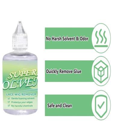 Lace Wig Glue Remover Tape Remover For Hair Extensions For Hair Extension Tapes Wig Remover For Lace Wig Glue Adhesive Non Greasy & Quick Effect - Buy Online on SooperMarket.com