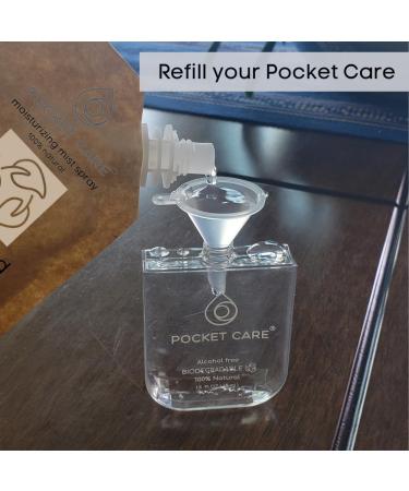 Pocket Care Organic Hand Sanitizer Spray 45ml - Travel Size Unscented | 100% Natural & Organic Hand Spray | Travel Essential - Buy Online on SooperMarket.com