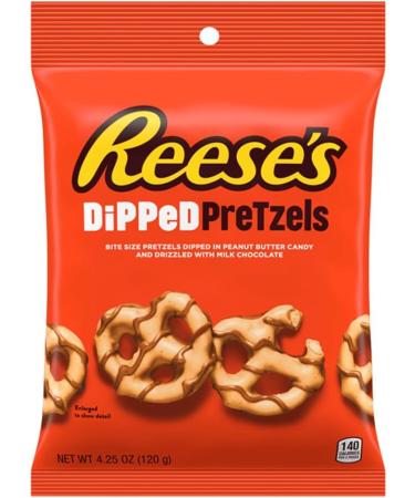 Chocolate Pretzels Bundle With Reese's Dipped Pretzels 120g & Hershey's Cookies 'N' Creme Dipped Pretzels 120g (2 Pack) - Buy Online on SooperMarket.com