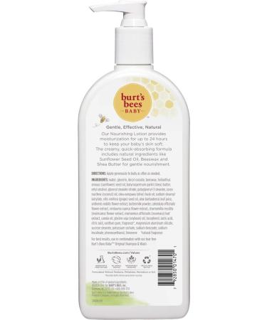 Burt's Bees Baby Nourishing Lotion - Original Scent, 12 oz Bottle - Buy Online on SooperMarket.com