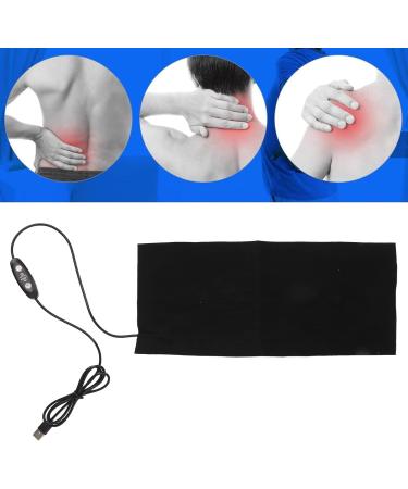 Portable 9W 5V Electric Heating Cushions - Washable Foldable Heating Pillows for Warm Shoulders Neck Waist & Back - 50 C with 5 Phase Settings - Buy Online on SooperMarket.com
