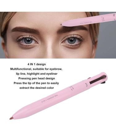 4-In-1 Multifunctional Makeup Pen for Eyebrow and Eye Makeup - Eyebrow Liner, Highlighter, and Eyeliner - Buy Online on SooperMarket.com