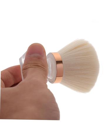 Premium White Powder Brush for Women - Mushroom Head Makeup Tool | Loose Powder Brush | Soft Artificial Fiber - Buy Online on SooperMarket.com