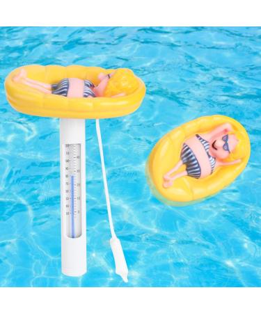 Buy Floating Swimming Pool Thermometer - Easy-to-Read Digital Water Thermometer for Pools Whirlpools & Fishing Ponds - Fast International Shipping - Buy Online on SooperMarket.com