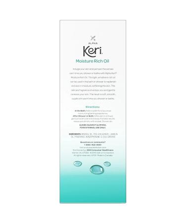Buy Alpha Keri Shower & Bath Moisture Rich Oil 16oz (Pack of 6) - International Shipping Available - Buy Online on SooperMarket.com