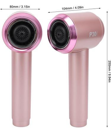 Ionic Hair Dryer Professional Hair Blow Dryer with Intelligent Temperature Control 300W Portable Travel Hair Dryer Hot Cold Dual Mode High Speed Blow Dryer for Home Salon (US US Plug 100 240V 100-240V - Buy Online on SooperMarket.com