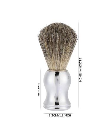 Men's Beard Brush - Portable Foam Brush for Grooming Cleaning & Shaving | International Shipping Available - Buy Online on SooperMarket.com