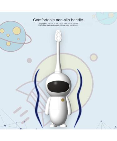 IPX7 Waterproof Electric Toothbrush - Cute Astronaut Design with Soft PBT Bristles - Perfect for Effective Oral Care - Buy Online on SooperMarket.com
