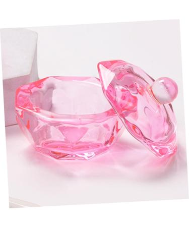 FRCOLOR 10 Pcs Small Glass Dish for Monomer Dappen Dish for Acrylic Nails Dappen Dish Bowl Nail Tips Clear Monomer Holder Stained Glass Colored Glass Dappen Bowl Pink Liquid Vegetable Bowl 4.2x4.2cmx5pcs Pinkx5pcs - Buy Online on SooperMarket.com