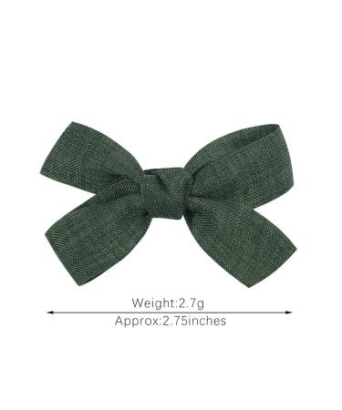 16-Pack Tiny Hair Bow Clips for Toddlers | Mini Baby Barrettes for Fine Hair | Fully Lined Accessories - Buy Online on SooperMarket.com