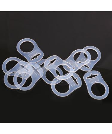 Silicone Breast Pacifier Holder Adapter Clamp - 10pcs | Dacvgog | International Shipping Available - Buy Online on SooperMarket.com