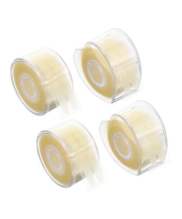 Gogogmee 4 Rolls Double Eyelid Stickers Girl Stickers Round Stickers Invisible Eye-lifting Sticked Eyelid Lifting Lace Strip Adhesive Stickers Instant Eyelid Lifter Strip Eye Sticker Pp