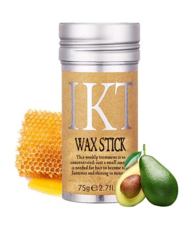 Bilisar Hair Wax Stick  Wax Stick for Hair  Slick Stick for Hair Non-greasy Styling Hair Pomade Stick Hair Wax Stick Long-lasting Qualitative Styling Portable Professional Broken Hair Shaping Wax