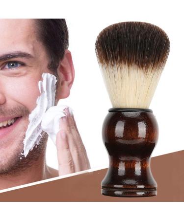 Ankroyu Portable Men's Shaving Brush - Facial Cleaning Foam Razor Brush & Beauty Tool for Beard Care - Buy Online on SooperMarket.com