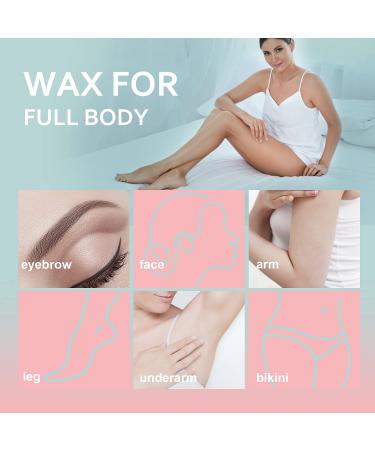 Waxing Kit for Women - Madors Wax Warmer Hair Removal Machine with Hard Wax Beads (Pink) - Buy Online on SooperMarket.com