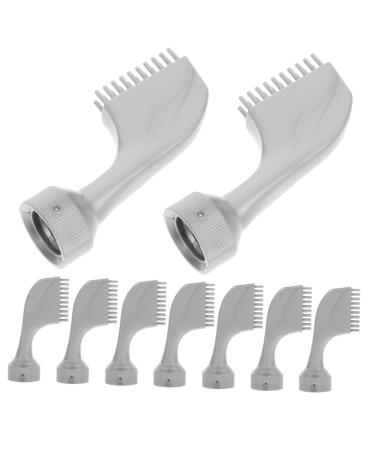 FRCOLOR Pack of 10 Hair Combs Hair Dye Comb Hairdressing Salon Accessories Brush Comb Hair Dye Accessories Universal Hair Dye Brush Small Hair Dye Brush Root Comb Applicator