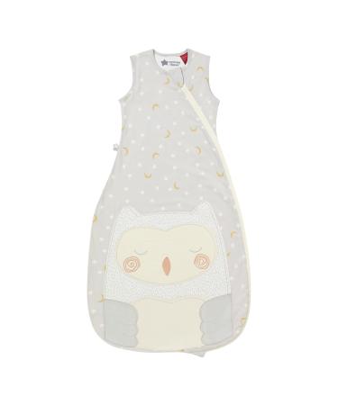 TommeeTippeeBaby Sleep Bag The OriginalGrobag Hip-Healthy Design Soft Cotton-Rich Fabric 18-36 m 2.5 TOG Ollie the Owl Gro Friend 2.5 TOG Sleeping Ollie