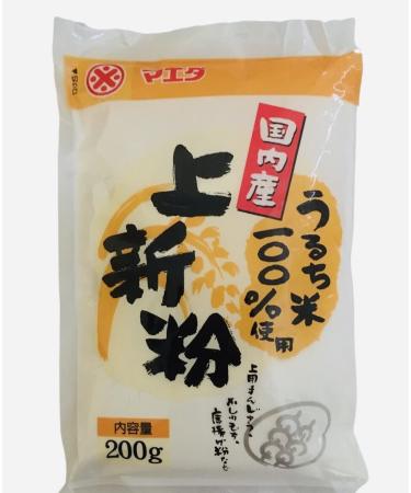 Jyoshinko rice flour 200g (7.05 oz) Product of Japan for Japanese sweets Wagashi, cake, cookies, bread