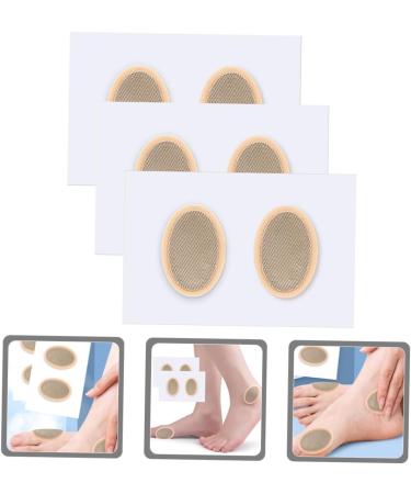 Mikinona Callus Pads 3 Sheets Latex Corn Stickers Anti-wear Small Oval Stickers Anti-wear Feet Random Stickers 3 Sheets (Skin Color High Heel Protectors Foot Protectors for Feet - Buy Online on SooperMarket.com