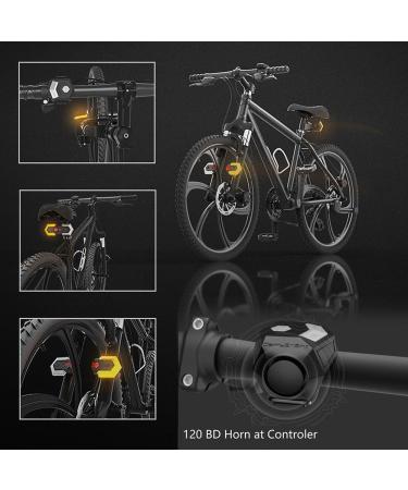 NITEBEAM CarryBright CBX4 Bicycle Turn Signals - Smart Wireless Remote Bike Direction Indicator & Horn for Safe Cycling - Buy Online on SooperMarket.com