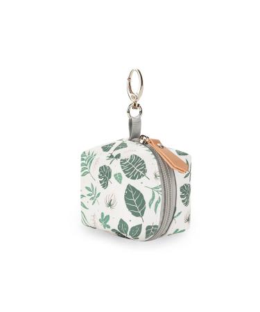 Hagar pacifier bag pacifier bag with zip for diaper bag - pacifier holder for 2 pacifiers for outdoor activities while traveling small baby utensils