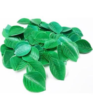 Green Leaves for Cupcake Toppers Leaf Rice Paper Wafer Paper Baby Shower Wedding Cake Happy Birthday Party Decoration Mix Size Baby Shower/Anniversary 50Pcs - Buy Online on SooperMarket.com