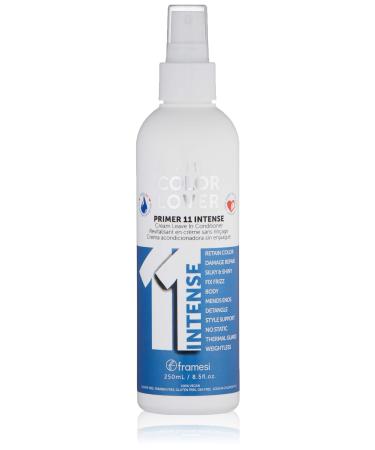 Framesi Color Lover Primer 11 Intense Leave In Conditioner Spray  8.5 fl oz  Leave in Conditioner for Color Treated Hair  Heat Protectant Spray