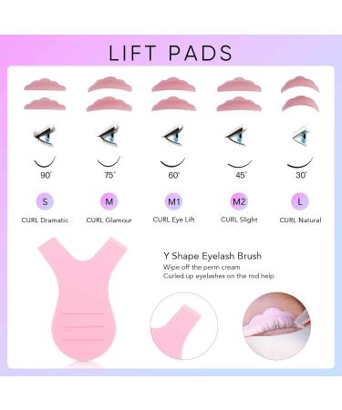 Libeauty Lash Lift Kit Eyelash Lift Kit Eyebrow Lamination 2 in 1 Salon Result Lasts 6 Weeks 10ml Large Capacity Eyelash Perming Kit with Tool for Salon & Home Use With Liquid Glue - Buy Online on SooperMarket.com