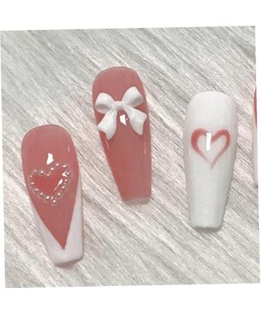 50pcs 3D Bowknot Nail Charms for Nail Art - White Resin Decorations | DIY Manicure Accessories - Buy Online on SooperMarket.com