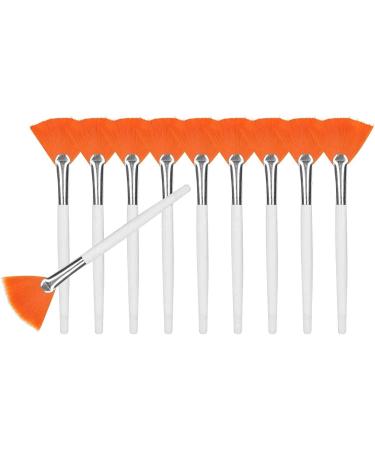 Exquisite Soft and Elastic Fan-Shaped Comfortable Facial Mask Brushes Facial Mask Applicator Brushes for DIY Facial Masks Beauty Salons - Buy Online on SooperMarket.com