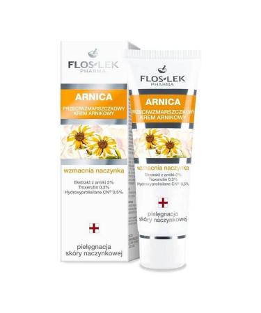 Floslek Pharma Arnica Anti - Wrinkle Cream Capillaries Skin Care Day/Night 50ml
