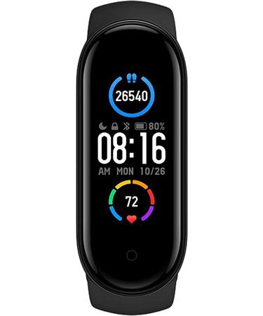 Xiaomi Mi Band 5 Smart Wristband 1.1 inch Color Screen Miband with Magnetic Charging 11 Sports Modes Remote Camera Bluetooth 5.0 Global Version - Black - Buy Online on SooperMarket.com