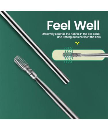 Professional 6-Piece Ear Cleaning Kit for Earwax Removal - 2023 Master Earwax Cleaner Tool Set in Black PU Leather Case - Buy Online on SooperMarket.com