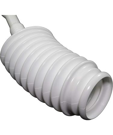 Master Plunger MP500-B4 Heavy Duty Bathroom Toilet Plunger Kit | Air Release Valve | White - Buy Online on SooperMarket.com