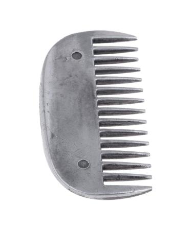 Heavy Duty Metal Curry Comb Brush Horse Mane Tail Body Hairy Curry Cleaning Tool