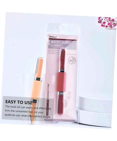 Buy Ipetboom Double-Headed Eyebrow Shaping Tool & Lady Shaver - Exfoliating Facial Hair Trimmer for Women | International Shipping Available - Buy Online on SooperMarket.com