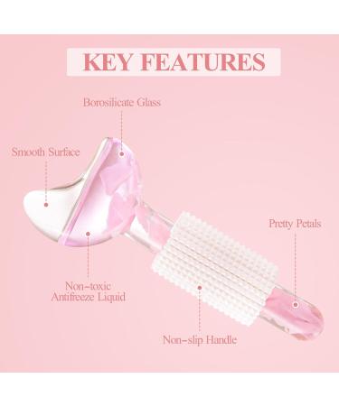 Buy Ice Globes for Facials Tighten Skin Reduce Puffiness & Enhance Circulation (Pink) | International Shipping Available - Buy Online on SooperMarket.com