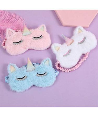 KESYOO Travel Eye Mask - Super Soft Sky-Blue Eye Cover & Kids Blindfold | Perfect Sleep Eye Patch (19.5x8.5cm - Buy Online on SooperMarket.com