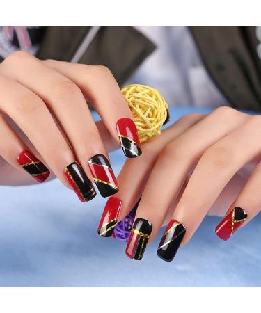 10 Rolls Mixed Colorful Nail Art Striping Tape Lines Width 2mm-Striping Tape for Nail Art-Nail Striping Tape Foil-Nail Striping Tape Thick-Nail Striping Tape with Dispenser-Self-Adhesive DIY Nail Art Tape - Buy Online on SooperMarket.com
