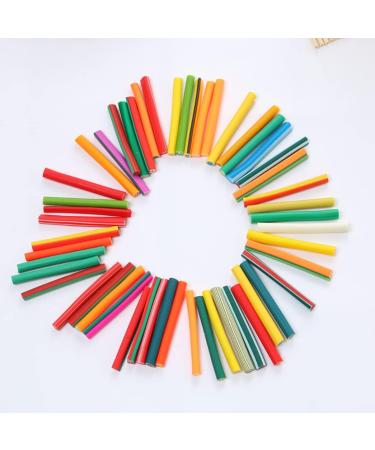 Soft ceramic stripPack Of 50 Cute Nail Art Canes Sticks Manicure Canes 3D Fruit Pattern Slices Perfect For Diy Crafts Cellphone Decoration Nail Art Decoration(Fruit) - Buy Online on SooperMarket.com