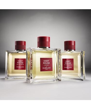 Guerlain HABIT ROUGE EDT SPRAY 3.3 OZ (NEW PACKAGING) - Buy Online on SooperMarket.com