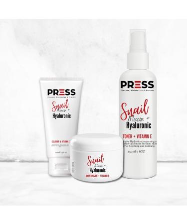 PRSS Snail Mucin + Hyaluronic Hydrating Toner 6 oz | Nourishing Skincare for All Skin Types - International Shipping Available - Buy Online on SooperMarket.com