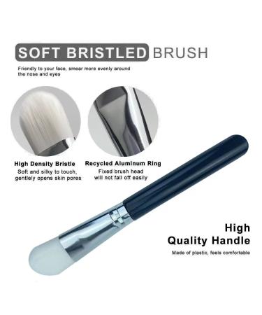 Premium 5-in-1 Face Mask Mixing Bowl Set - Spa Quality Tool Kit with Silicone Brush Soft Face Brushes Spatula & Measuring Scoop for Home Skincare - Buy Online on SooperMarket.com
